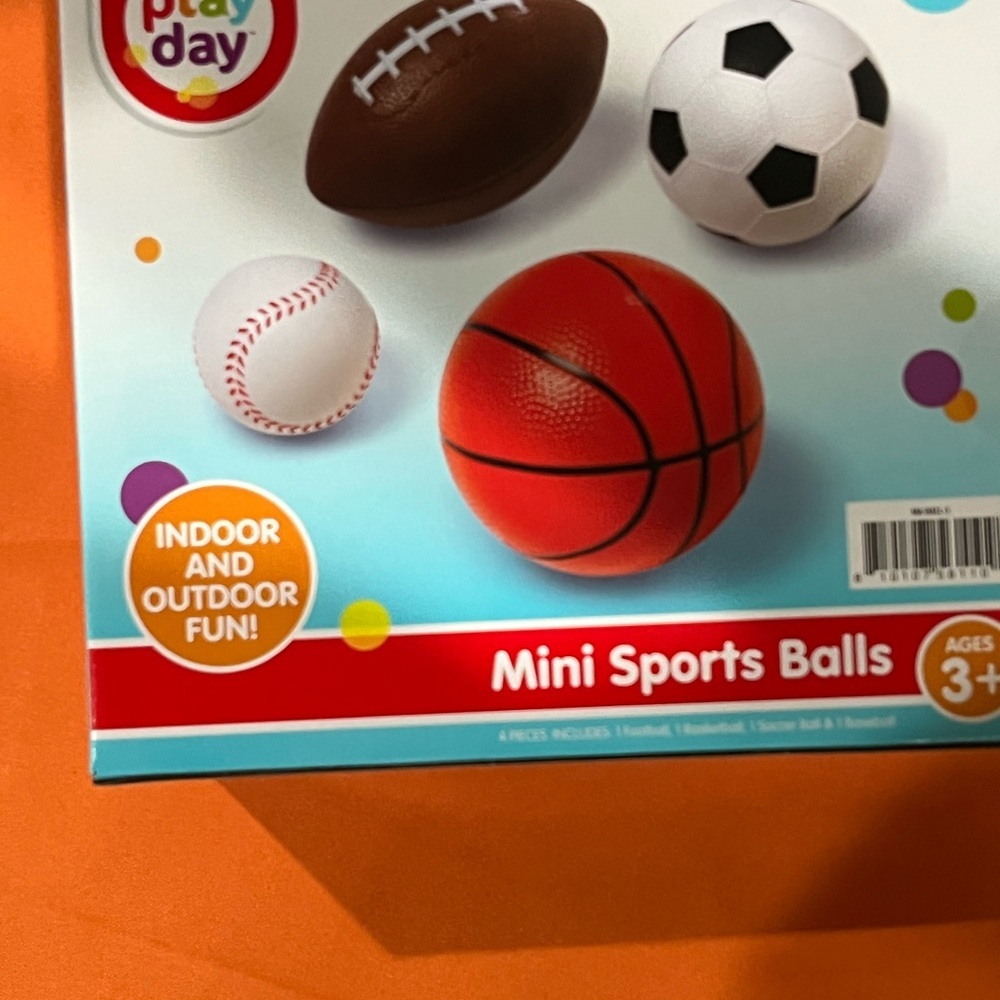6/$25 Kids Sports Ball Play Set Play Day - Picture 4 of 6